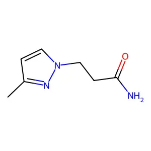 3-(3-methyl-1H-pyrazol-1-yl)propanamide structure