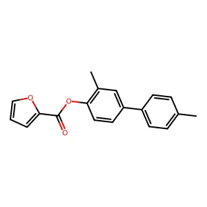 3,4'-Dimethyl[1,1'-biphenyl]-4-yl 2-furoate structure