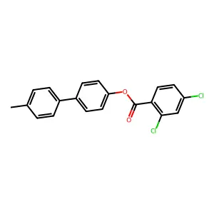 4'-Methyl[1,1'-biphenyl]-4-yl 2,4-dichlorobenzoate structure