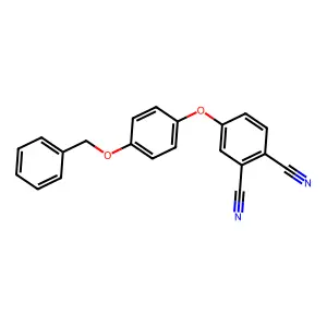 4-(4-Benzyloxy-phenoxy)-phthalonitrile structure