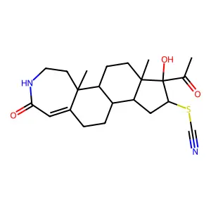 Carbamic acid, dibutyl-, 2-(hydroxymethyl)-2-methylpentyl ester structure