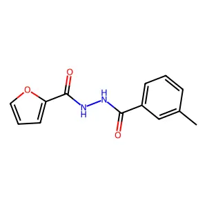 N'-(3-methylbenzoyl)-2-furohydrazide structure