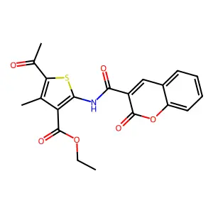 C20H17NO6S structure