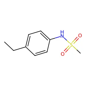 N-(4-ethylphenyl)methanesulfonamide structure