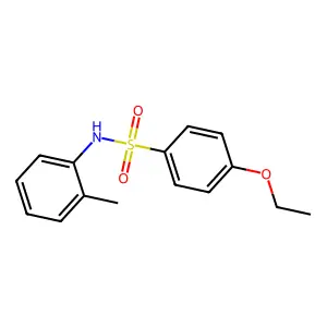 4-ethoxy-N-(2-methylphenyl)benzenesulfonamide structure