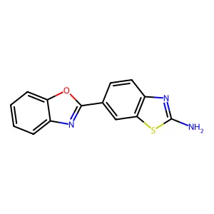 6-(1,3-Benzoxazol-2-yl)-1,3-benzothiazol-2-amine structure