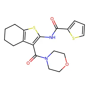thiophene containing compound, 29 structure