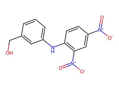 [3-(2,4-Dinitroanilino)phenyl]methanol structure