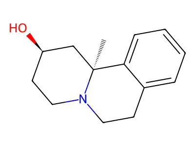 11b-methyl-1,4,6,7,11b-hexahydro-2H-pyrido[2,1-a]isoquinolin-2-ol structure