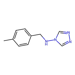 N-[(4-Methylphenyl)methyl]-4H-1,2,4-triazol-4-amine structure