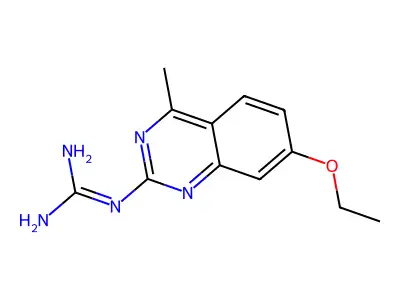 2-(7-Ethoxy-4-methylquinazolin-2-yl)guanidine structure