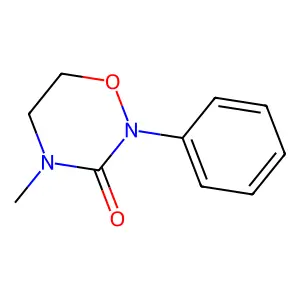 2H-1,2,4-Oxadiazin-3(4H)-one, dihydro-4-methyl-2-phenyl- structure