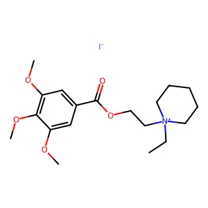 Troxypiperidinium iodide structure
