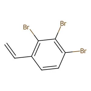 2,3,4-Tribromostyrene structure
