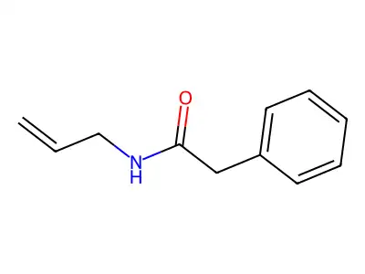 2-phenyl-N-prop-2-enylacetamide structure