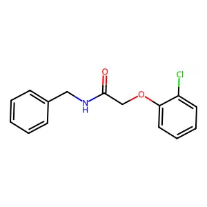 N-苄基-2-(2-氯苯氧基)乙酰胺 structure