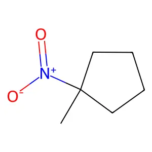 Cyclopentane, 1-methyl-1-nitro- structure