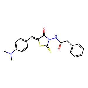 C20H19N3O2S2 structure