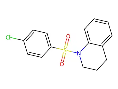 1-(4-Chloro-benzenesulfonyl)-1,2,3,4-tetrahydro-quinoline structure