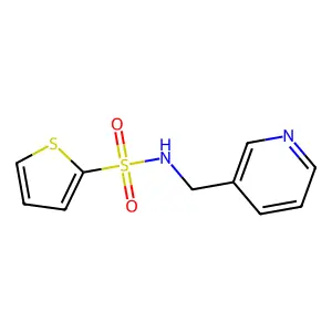 (3-Pyridylmethyl)(2-thienylsulfonyl)amine structure
