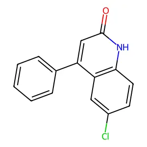 6-Chloro-4-phenyl-1,2-dihydroquinolin-2-one structure
