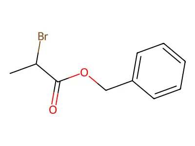 Benzyl 2-bromopropanoate structure