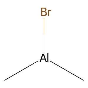 Aluminum, bromodimethyl- structure