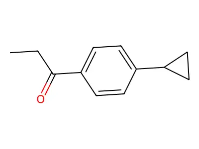1-(4-Cyclopropylphenyl)propan-1-one structure