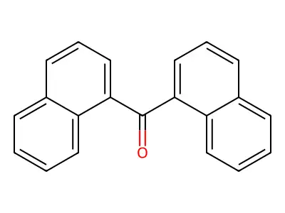 Di(naphthalen-1-yl)methanone structure