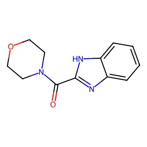 Morpholine, 4-(1H-benzimidazol-2-ylcarbonyl)- structure
