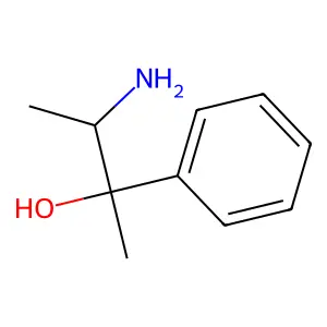 3-Amino-2-phenylbutan-2-ol structure