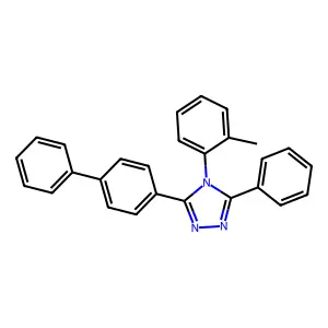 3-([1,1'-Biphenyl]-4-yl)-4-(2-methylphenyl)-5-phenyl-4H-1,2,4-triazole structure
