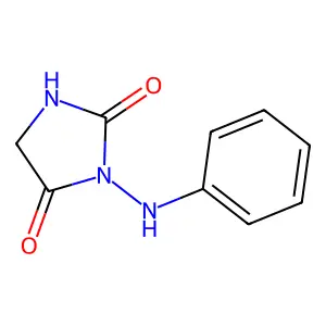 3-Anilinoimidazolidine-2,4-dione structure