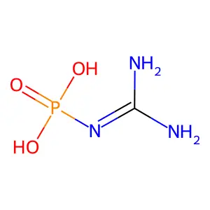 N-(氨基亚氨甲基)磷酰胺酸 structure