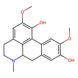 2,10-Dimethoxy-6-methyl-5,6,6a,7-tetrahydro-4H-dibenzo[de,g]quinoline-1,9-diol structure