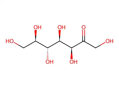 景天庚酮糖 structure