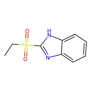2-(ethylsulfonyl)-1H-benzimidazole structure