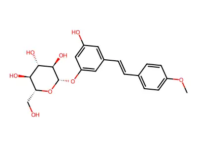 Desoxyrhaponticin structure