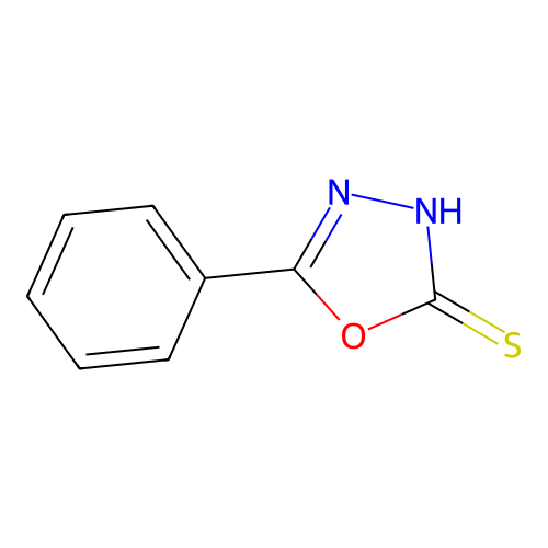 5-Phenyl-1,3,4-oxadiazole-2-thiol structure