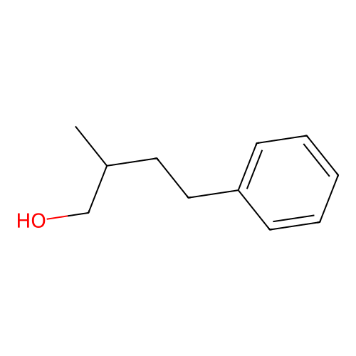 2-Methyl-4-phenylbutan-1-ol structure