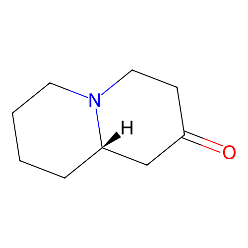 (9aS)-1,3,4,6,7,8,9,9a-octahydroquinolizin-2-one structure