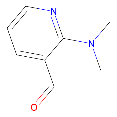 2-(Dimethylamino)pyridine-3-carbaldehyde structure