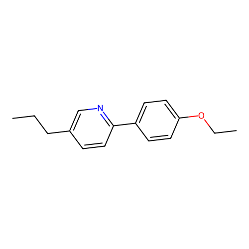2-(4-Ethoxyphenyl)-5-propylpyridine structure