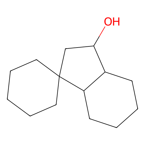Octahydrospiro[cyclohexane-1,1'-inden]-3'-ol structure