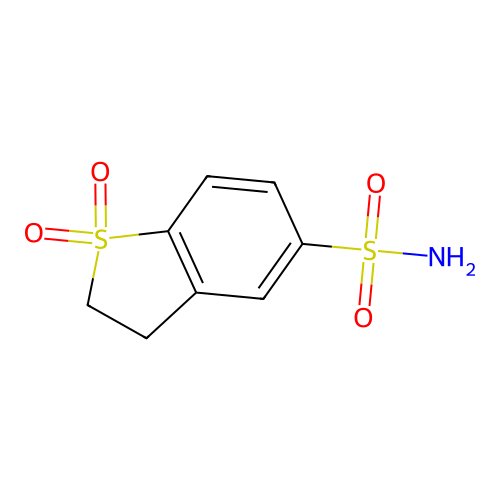 1,1-Dioxo-2,3-dihydro-1lambda6-benzothiophene-5-sulfonamide structure