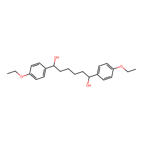 1,6-Bis(4-ethoxyphenyl)hexane-1,6-diol structure