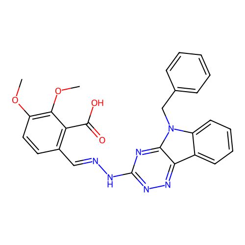 C26H22N6O4 structure