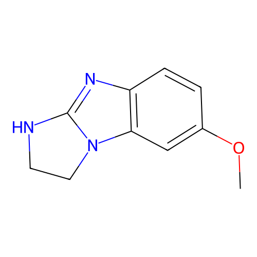 6-methoxy-2,3-dihydro-1H-imidazo[1,2-a]benzimidazole structure