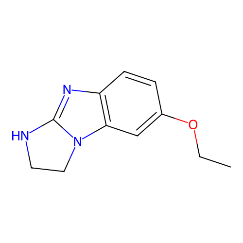 7-ethoxy-2,3-dihydro-1H-imidazo[1,2-a]benzimidazole structure