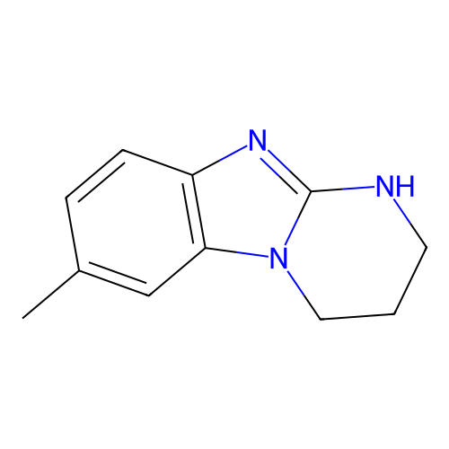 7-Methyl-1,2,3,4-tetrahydropyrimido[1,2-a]benzimidazole structure